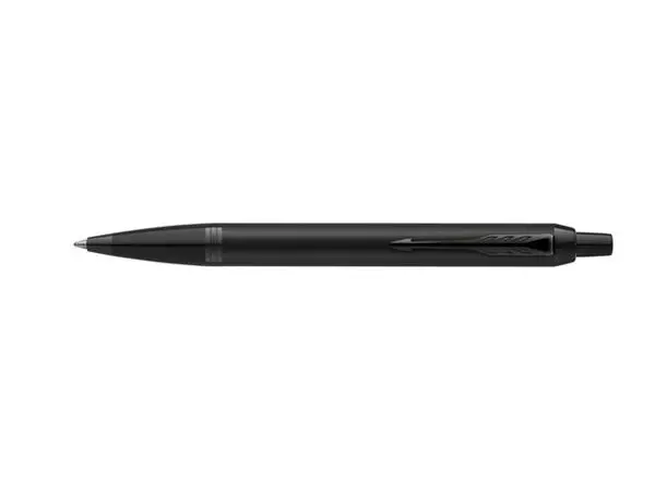 Een Balpen Parker IM Achromatic matt black GB medium koop je bij Topkantoor Repro Creatief