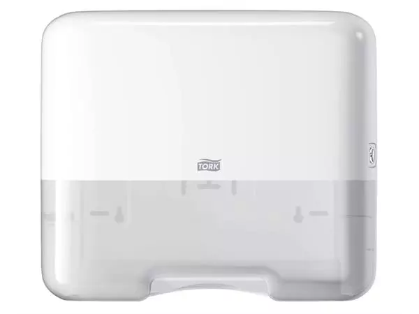 Een Handdoekdispenser Tork Mini H3 C/Z-vouw wit 553100 koop je bij All Office Kuipers BV