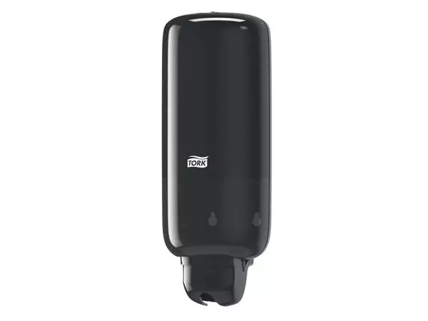 Een Zeepdispenser Tork S11 Elevation vloeibare en sprayzeep hygienisch zwart 560008 koop je bij De Joma BV