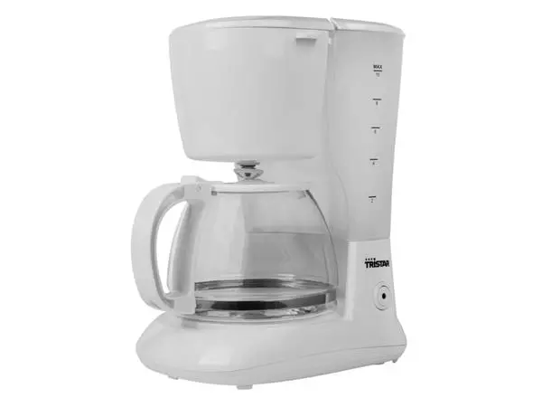 Een KOFFIEZETTER TRISTAR CM-1252 1.25L WIT koop je bij Egner kantoorspecialisten