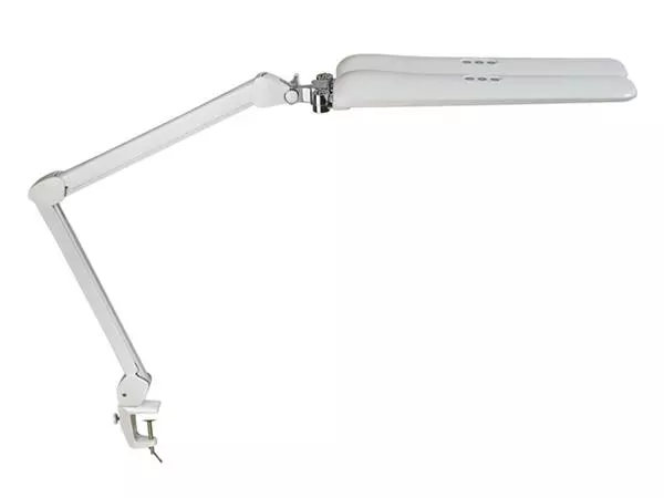 Buy your Werkpleklamp MAUL Craft duo LED tafelklem dimbaar wit at QuickOffice BV