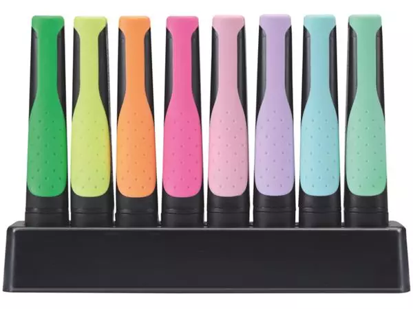 Een Markeerstift STABILO GREEN BOSS 6070/8 pastel assorti deskset à 8 stuks koop je bij Kantorice office & business supplies