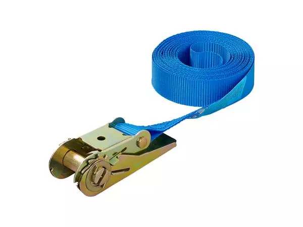 Een Spanband ProPlus blauw met ratel 5m koop je bij WinkelVolWinkels