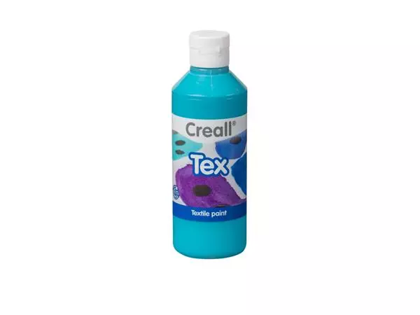 Een Textielverf Creall Tex turquoise 250ml koop je bij Draais.com