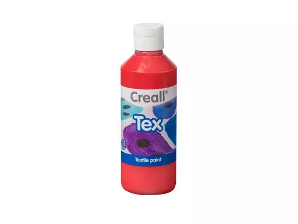 Een Textielverf Creall Tex rood 250ml koop je bij WinkelVolWinkels