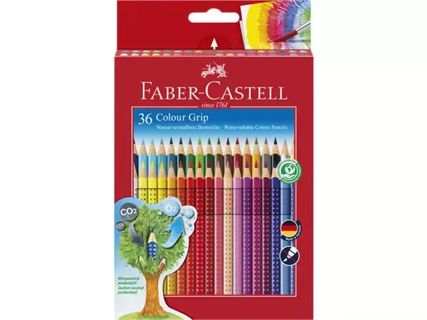 Kleurpotloden Faber-Castell 2001 assorti set à 36 stuks