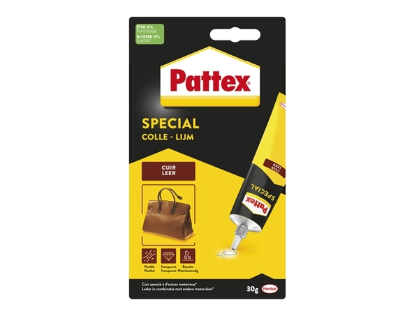 Een Leerlijm Pattex tube 30 gram op blister koop je bij Deska Alles voor Kantoor