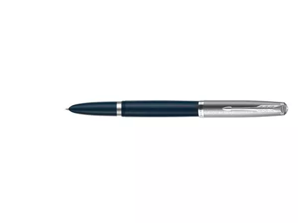 Een Vulpen Parker 51 midnight blue CT fijn koop je bij "De Waal" Kantoor Efficiency