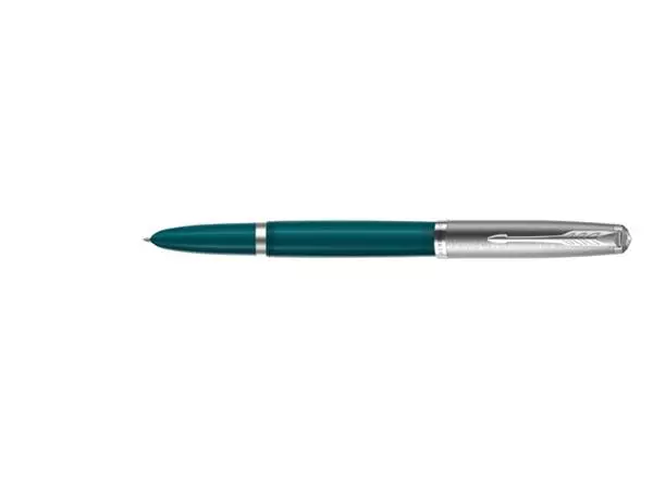 Een Vulpen Parker 51 teal CT fijn koop je bij Sysdicom BV