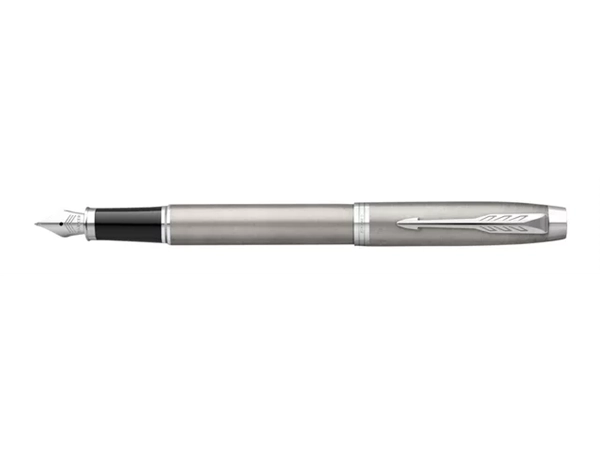 Een Vulpen Parker IM stainless steel CT medium koop je bij Kantoorenthuis.nl