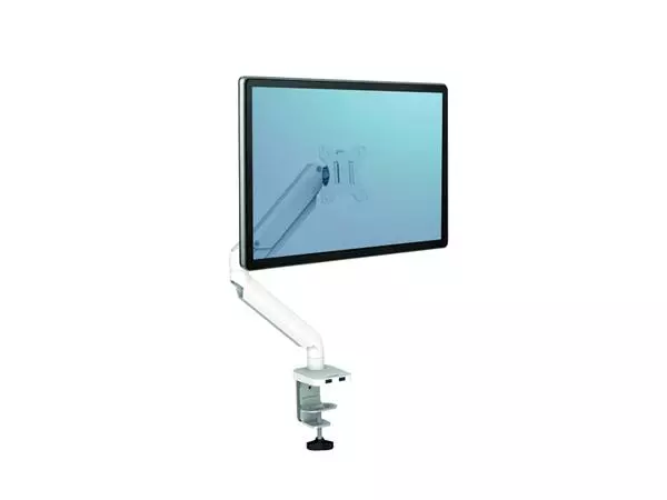 Een Monitorarm Fellowes Platinum Serie Single wit koop je bij Friese Schrijfkamer