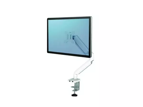 Een Monitorarm Fellowes Platinum Serie Single wit koop je bij De Joma BV