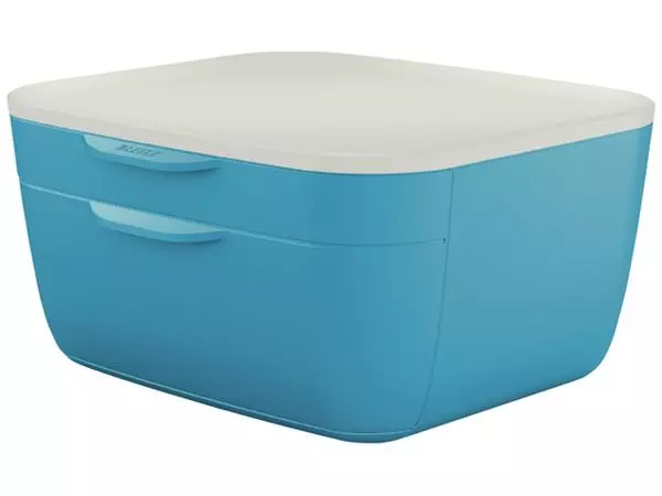 Een Ladenblok Leitz Cosy 2 laden blauw koop je bij QuickOffice BV