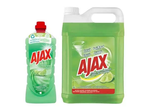 Een Allesreiniger Ajax limoenfris 5l koop je bij All Office Kuipers BV