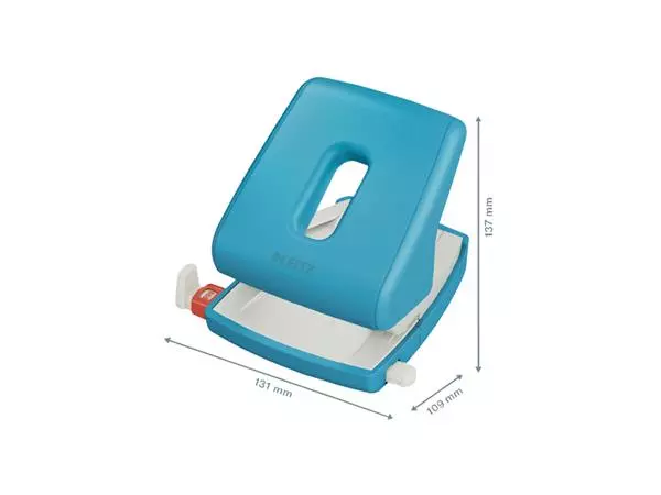 Een Perforator Leitz Cosy 30 vel blauw koop je bij De Rijk Kantoorshop