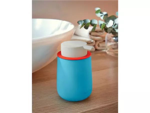 Een Handzeepdispenser Leitz Cosy voor handzeep 300ml blauw koop je bij De Rijk Kantoorshop