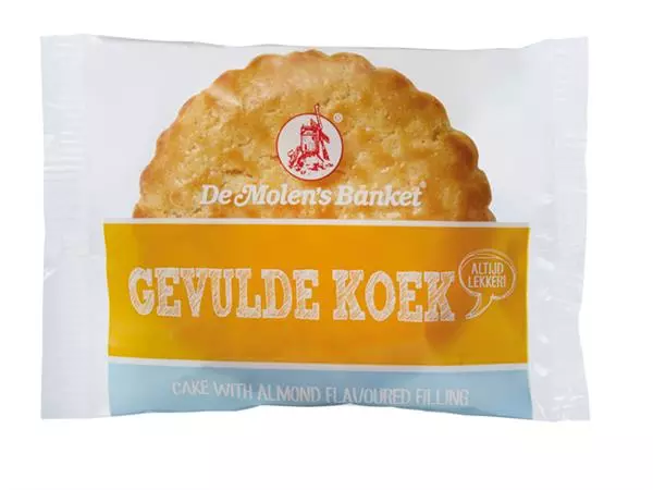 Een De Molen Gevulde koeken 50gr koop je bij Egner kantoorspecialisten