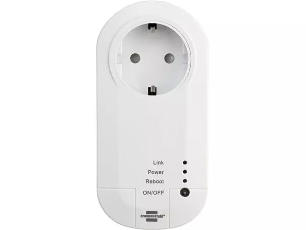 Een Stekkerdoos Brennenstuhl WIFI Connect 3600W wit koop je bij Deska Alles voor Kantoor