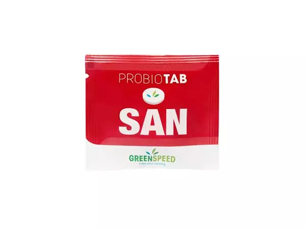 Een Sanitairreiniger Greenspeed Probio Tab San 6 stuks koop je bij Quality Office Supplies