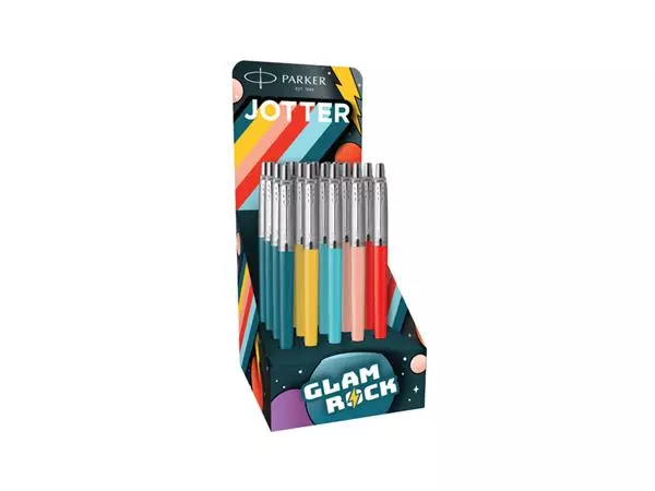 Een Balpen Parker Jotter Original 70's Glam assorti CT medium koop je bij Romijn Office Supply