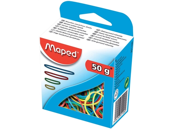 Een Elastiekjes Maped kleur 50gr koop je bij Avoux