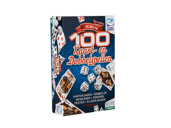 Een Spel Kaarten Dobbel 100 spellen koop je bij Avoux