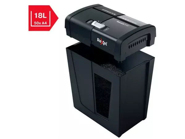 Een PAPIERVERNIETIGER REXEL SECURE X10 P4 4X40MM koop je bij All Office Kuipers BV