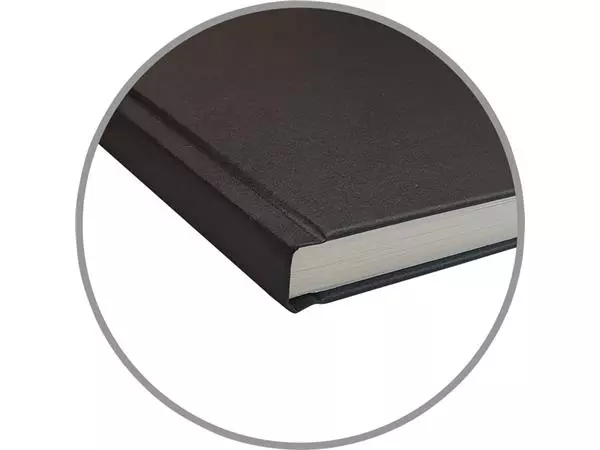 Een Dummyboek Oxford A6 96 vel 100 gram zwart koop je bij Kantorice office & business supplies