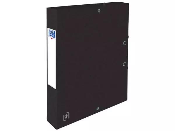 Elastobox Oxford Top File+ A4 40mm zwart