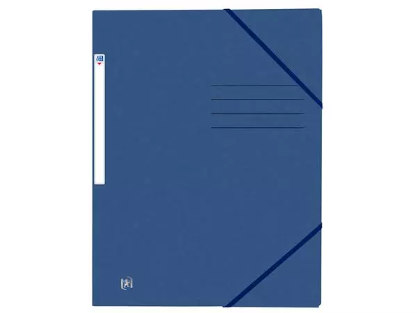 Een Elastomap Oxford Top File+ A4 donkerblauw koop je bij Schellen Boek- en Kantoorboekhandel