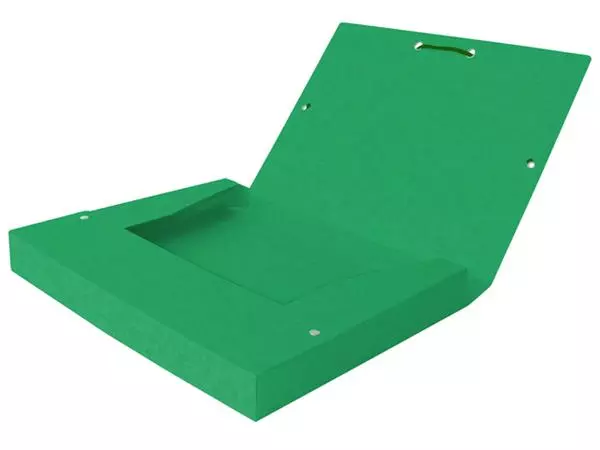 Een Elastobox Oxford Top File+ A4 40mm groen koop je bij Topkantoor Repro Creatief