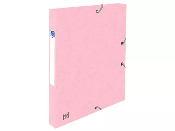 Een Elastobox Oxford Top File+ A4 25mm pastel assorti 4 stuks koop je bij Kantorice office & business supplies