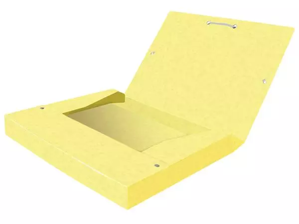 Een Elastobox Oxford Top File+ A4 40mm pastel assorti koop je bij Continu Kantoor