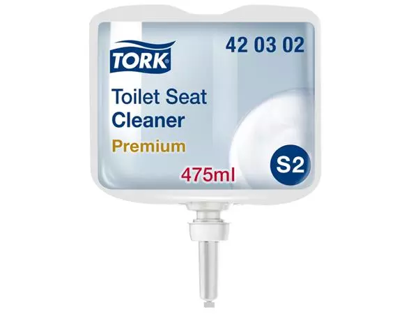 Een Toiletbrilreiniger Tork S2 tbv dispensersystemen premium 475ml 420302 koop je bij Sysdicom BV