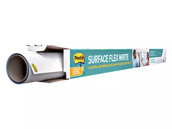 Een Whiteboardfolie Post-it Super Sticky Flex Write Surface 121,9x182,9cm wit koop je bij Friese Schrijfkamer