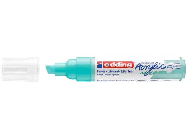 Een Acrylmarker edding e-5000 breed opulent turquois koop je bij Deska Alles voor Kantoor