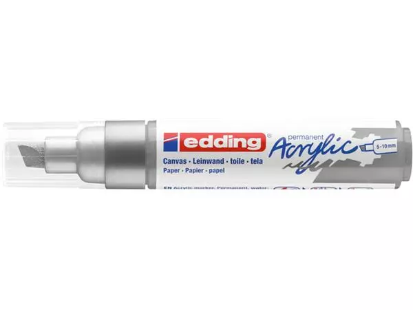 Een Acrylmarker edding e-5000 breed zilver koop je bij All Office Kuipers BV