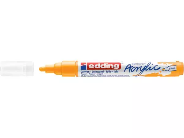 Een Acrylmarker edding e-5100 medium zonnegeel koop je bij De Joma BV