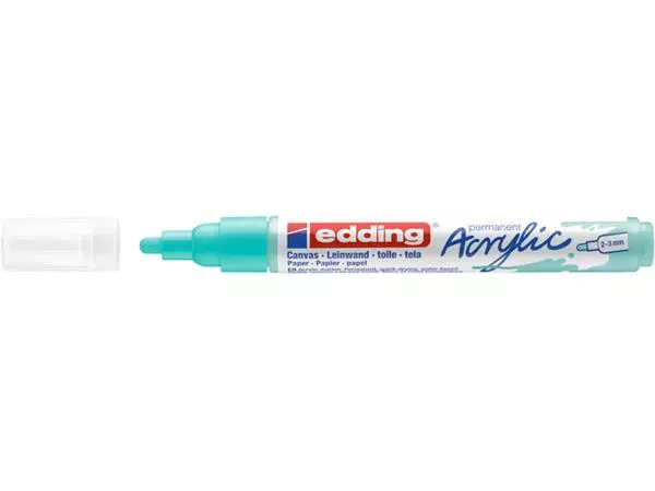 Een Acrylmarker edding e-5100 medium opulent turquois koop je bij Kwantinex