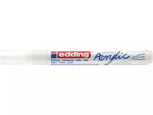 Een Acrylmarker edding e-5100 medium verkeerswit koop je bij All Office Kuipers BV