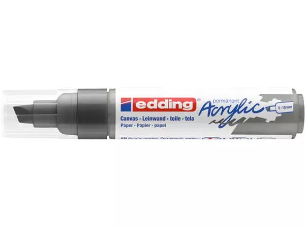 Een Acrylmarker edding e-5000 breed antraciet koop je bij Friese Schrijfkamer