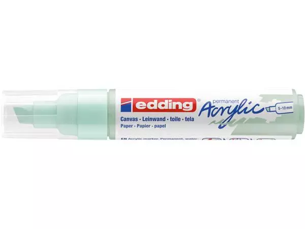 Een Acrylmarker edding e-5000 breed zacht mint koop je bij Kantorice office & business supplies