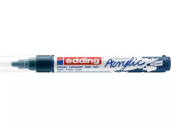 Een Acrylmarker edding e-5100 M elegant nachtblauw koop je bij Egner kantoorspecialisten