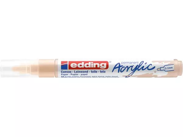 Een Acrylmarker edding e-5100 medium warm beige koop je bij Topkantoor Repro Creatief