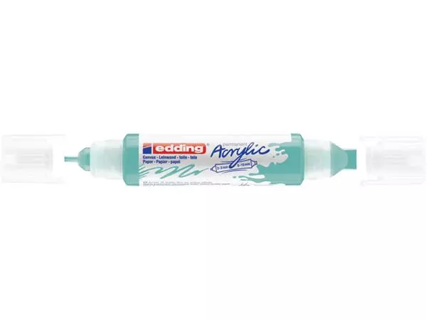 Een Acrylmarker edding e-5400 3D double liner opulent turquoise koop je bij De Joma BV