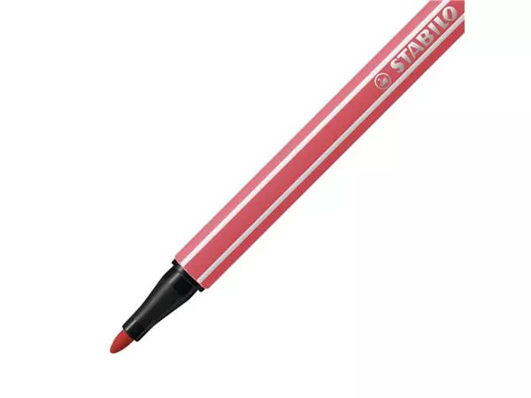 Een Viltstift STABILO Pen 68/47 medium roestig rood koop je bij Peter Wind