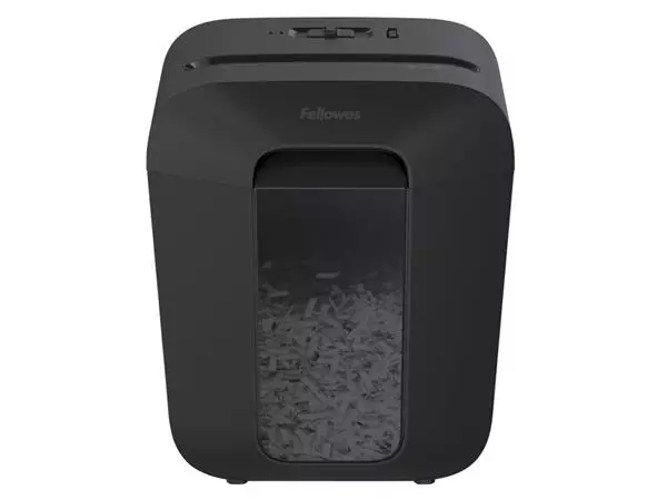 Een Papiervernietiger Fellowes Powershred LX45 snippers 4x37mm zwart koop je bij Deska Alles voor Kantoor