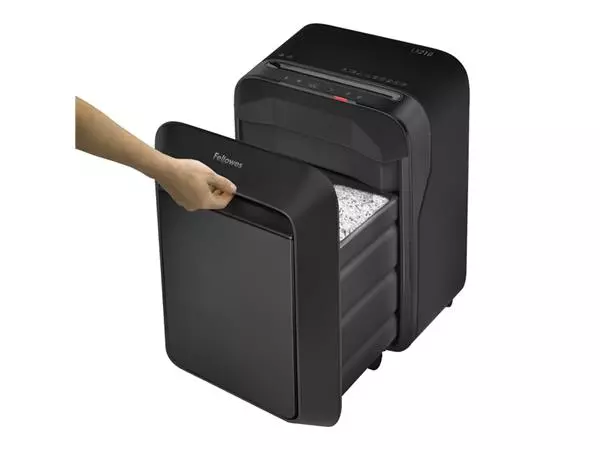 Een Papiervernietiger Fellowes Powershred LX210 snippers 4x12mm zwart koop je bij Friese Schrijfkamer