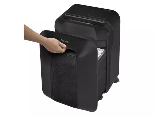 Een Papiervernietiger Fellowes Powershred LX200 snippers 4x12mm zwart koop je bij Peter Wind