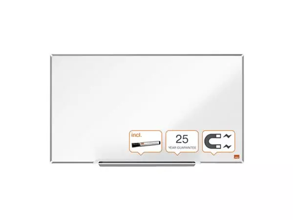 Een Whiteboard Nobo Impression Pro Widescreen 40x71cm emaille koop je bij QuickOffice BV